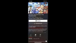 My reaction that KonoSuba is leaving Netflix on April 15.
