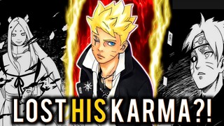 Why Boruto Doesn't Use Karma Seal In Two Blue Vortex?