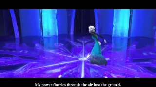 Two Well-known Scenes of Elsa's Transformation in Frozen
