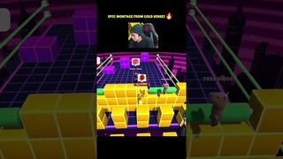 epic montage from skin special golden sensei! #stumbleguys