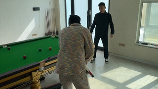 生姜cos炸串，这世贤感觉自己打台球来帅了