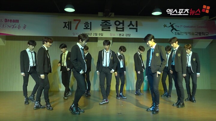 [THE BOYZ] Hanlim Arts High School Graduation Ceremony Performance BOY