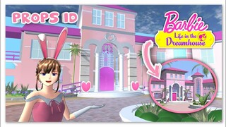 Barbie Life in the Dreamhouse Props ID | House Tour | Sakura School Simulator Chinese Version