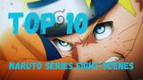 Top 10 the most famous anime fight scenes from the Naruto series | 4K anime