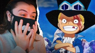 THE REAL STORY OF SABO!! One Piece REACTION Episode 737