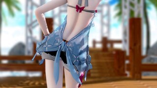 ( MMD ] DEEP BL UE TOWNへおいでよv[Tda徳莉莎夏日泳装]