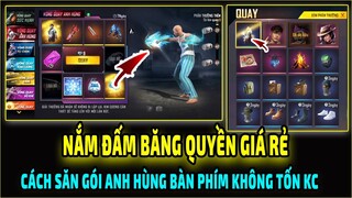 Vòng Quay Vàng OB28 - Nắm Đấm Băng Quyền - Ôi Thật Bất Ngờ || Test Vòng Quay Anh Hùng || Free Fire