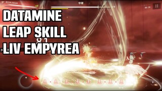 【PUNISHING GRAY RAVEN】LIV EMPYREA LEAP SKILL DATAMINE