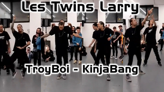 Hiphop音乐杀手Les Twins Larry米兰Workshop再演绎【TroyBoi - KinjaBang】