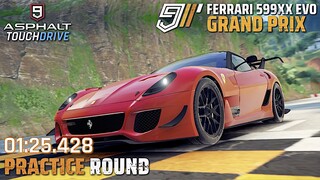 ASPHALT 9: LEGENDS - Ferrari 599XX Evo Grand Prix - Practice Round