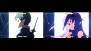 "Courage"- Sword Art Online 2 OP2&3 Synchronization Comparison (High Synchronization)