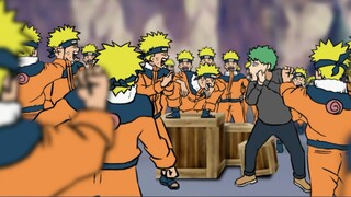 Aku tidak bisa mengalahkan Naruto saat dia mengemudi seperti ini.