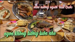 Quán ăn Hàn Quốc các kiểu món nướng của người Hàn