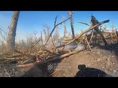 Battle with the GoPro of the commander of the fighters capture enemy