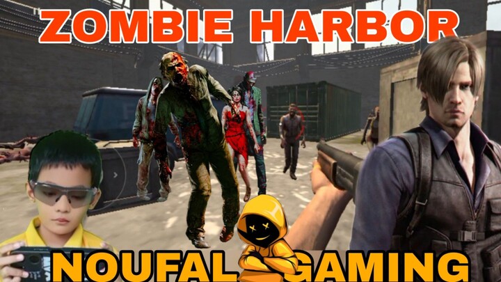 main game tembak zombie, tiba tiba ada zombie membawa kapak