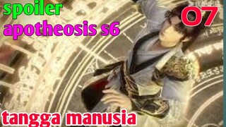 Spoiler Apotheosis S6 Part 7 : Tangga Manusia