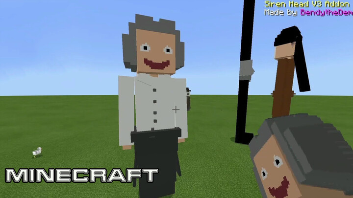 Mod Nightmare Minecraft, Model Karakternya Ditiru Sangat Mirip