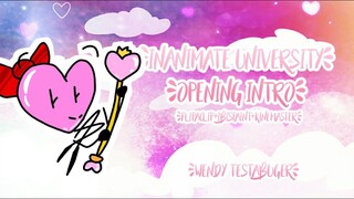 Inanimate University || Opening intro || flipacilp+ibispaint+cutecut