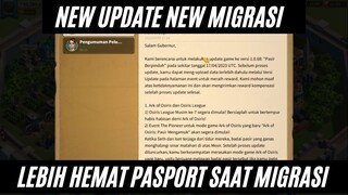 membahas seputar new update spesial migrasi dan osiris