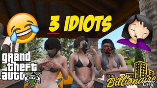 NAGHASIK NG KATANGAHAN SA BILLIONAIRE CITY (ANG MALAS NI GELATIN!) | GTA 5 RP