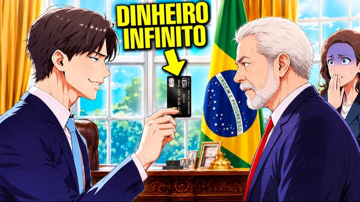 Pobre perdedor fica RICO porque CADA REAL que ele gasta se MULTIPLICA por 200! - RESUMO DE MANHWA