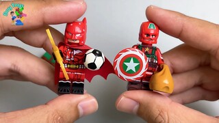LEGO | Batman and Captain America With Christmas Version