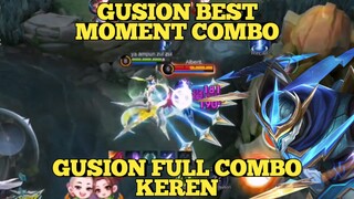 GUSION BEST MOMENT COMBO, FULL COMBO KEREN