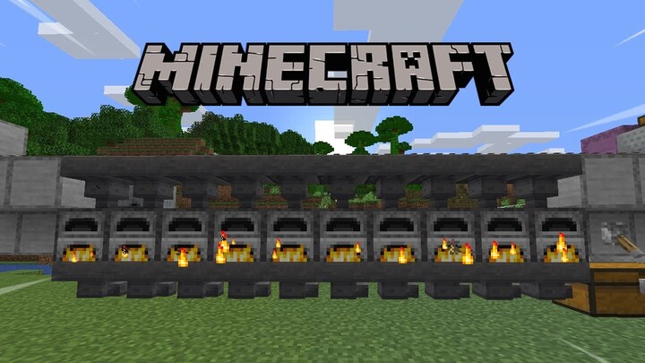 BUAT AUTO FURNACE - MINECRAFT SURVIVAL #14