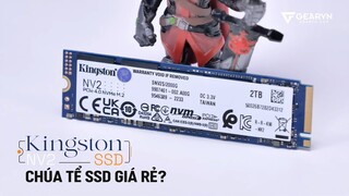 SSD chúa tể giá rẻ, ông hoàng hiệu suất 2022? - KINGSTON NV2 | GEARVN