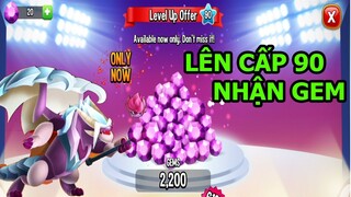 Tuyệt Vời Lên Cấp 90 Nhận Đống Gem Review Rồng Huyền Thoại Hệ Time Dragon City Top Game Android Ios