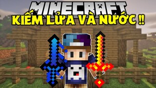 MINECRAFT SINH TỒN TRONG THẾ GIỚI KIẾM 1.18 | TẬP 2 | XÂY DỰNG CĂN CỨ VÀ CHẾ TẠO KIẾM LỬA, NƯỚC !!
