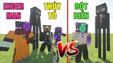 Minecraft THỢ SĂN BÓNG ĐÊM (Phần 5) #10- 3 JAKI vs  JAKI 000 ENDERMAN THỦY TỔ ĐỘT BIẾN 🐺👮‍♂️👻 vs 👿