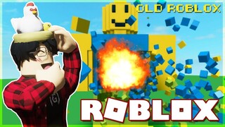 Old Roblox - Phá Hủy Mọi Thứ Và Thử Thách Sức Mạnh Của Máy Tính! (Destruction Simulator)