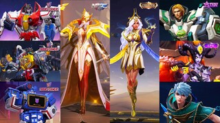 8 UPCOMING SKINS GAMEPLAY | ESMERALDA COLLECTOR | ALL TRANSFORMERS SKINS | REVAMPED SKIN & MORE