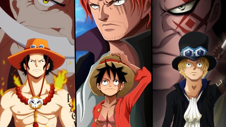 This person is a pirate, his name is Wang Luffy "Beliver ONE PIECE"