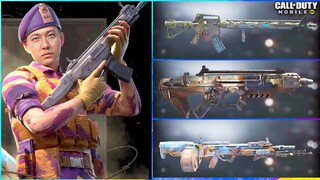 Season 2 (2023) All "free skins collection" | "Free epic gun skin" and "free epic character skin"