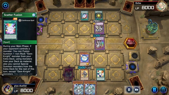 cristal beast deck vs gem deck