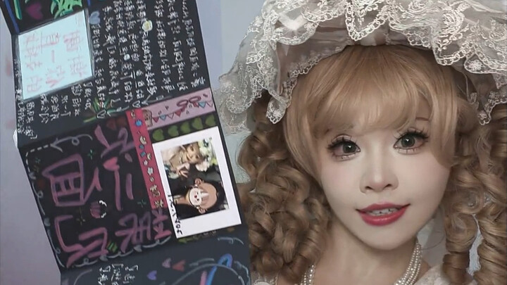 A hardcore anime fan wearing an extra-large skirt to a cosplay convention right before a typhoon hit