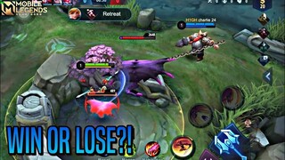 FRANCO KEEPS HOOKING MY BLUE !! WIN OR LOSE ?!! | RANKED GAMEPLAY | MLBB