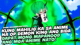 TOP 5 ANIME NA ANG BIDA AY ISANG DEMON OR DEMON KING!