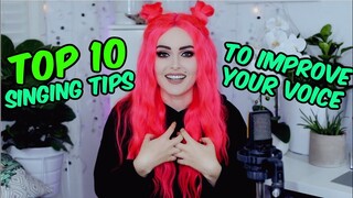 TOP 10 Singing Tips To Improve Your Voice