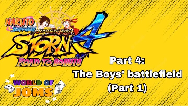 Naruto Ninja Storm 4 Road To Boruto Part 4: The Boys Battlefield Part 1