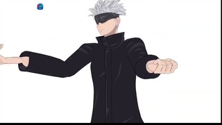 MMD Jujutsu Kaisen dancing to specialist Satoru Gojo