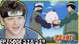 KAKASHI THE SIXTH HOKAGE!? Naruto Shippuden REACTION: Episode 218 219