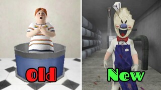 Ice Scream 7 Fanmade Old Version Vs New Version