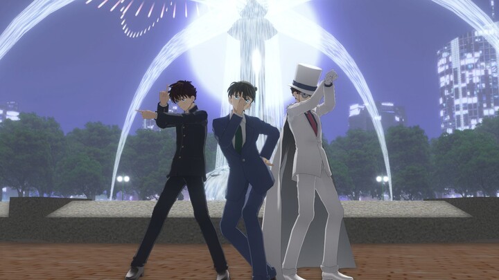 [MMDコナン] Sama (Kaito × 2 & Shinichi) K Kuaixin