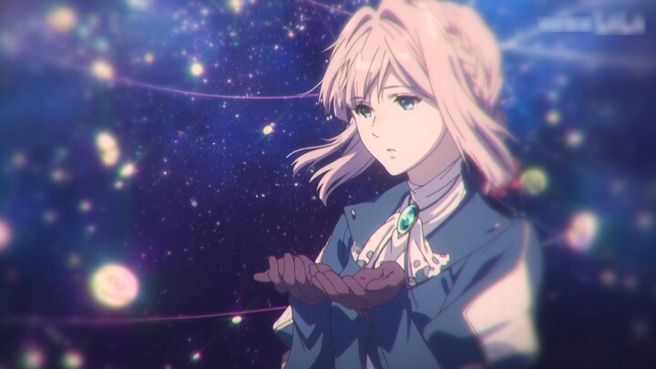 4K picture quality to see Violet Evergarden's beauty, sorry, the picture quality is too high for you