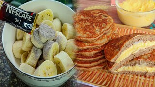 HANGCANCOOK || Cách làm BÁNH CHUỐI CAFE ĂN KÈM SỐT PHÔ MAI siêu ngon