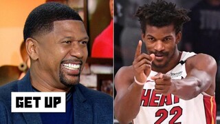 GET UP "Jimmy Butler keeps James Harden drown in slump" Jalen Rose on Heat vs 76ers East Conf Semi