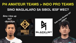 BLACKLIST, PINAHIRAPAN NG PH AMATEUR TEAM MAHARLIKA? MLBB IESF SIBOL HIGHLIGHTS